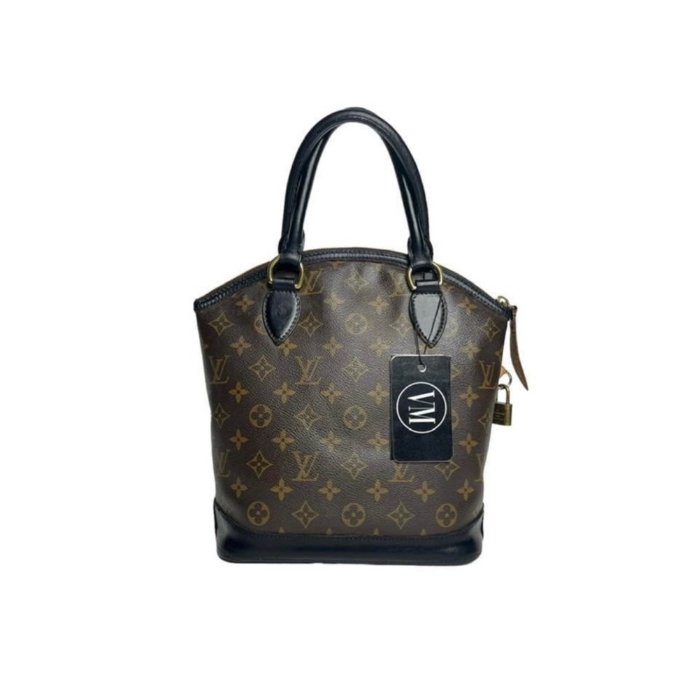 Louis Vuitton Monogram Canvas Brown and Black Tote